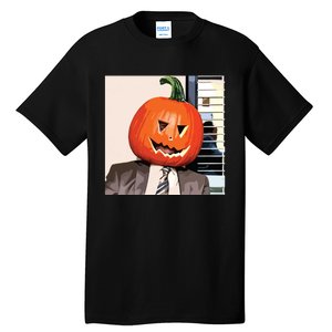 Dwight Pumpkin Head Tall T-Shirt