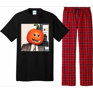 Dwight Pumpkin Head Pajama Set