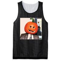 Dwight Pumpkin Head Mesh Reversible Basketball Jersey Tank