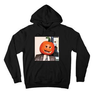 Dwight Pumpkin Head Tall Hoodie