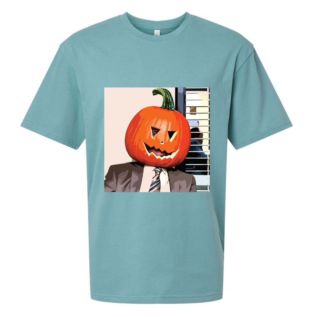 Dwight Pumpkin Head Sueded Cloud Jersey T-Shirt