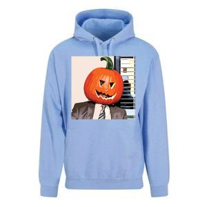 Dwight Pumpkin Head Unisex Surf Hoodie