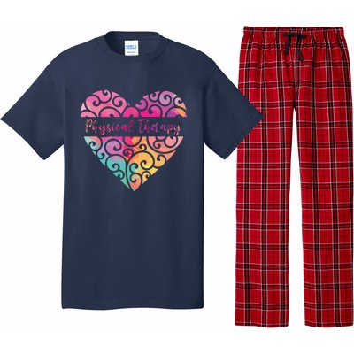 DPT PTA Heart Valentines Day Gift Love Physical Therapy Pajama Set