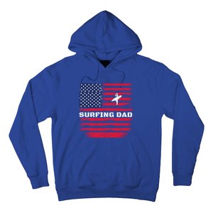 Daddy Protector Hero Fathers Day Camo American Flag Surfing Meaningful Gift Hoodie