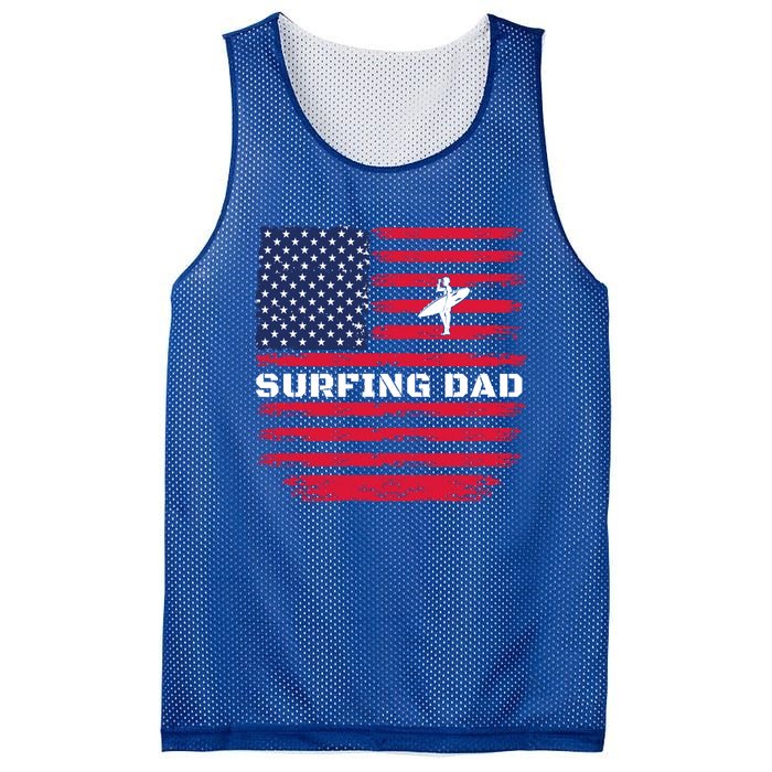 Daddy Protector Hero Fathers Day Camo American Flag Surfing Meaningful Gift Mesh Reversible Basketball Jersey Tank