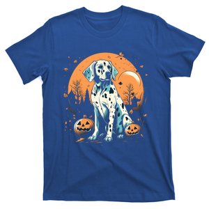 Dalmatian Pumpkin Halloween Costume Dog Puppy Gift T-Shirt