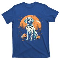 Dalmatian Pumpkin Halloween Costume Dog Puppy Gift T-Shirt