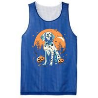 Dalmatian Pumpkin Halloween Costume Dog Puppy Gift Mesh Reversible Basketball Jersey Tank