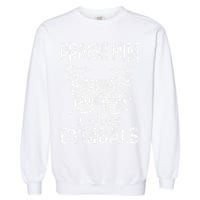 Drummer Praise Him With Loud Cymbals Drumming Christian Garment-Dyed Sweatshirt