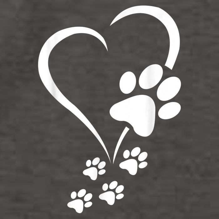 Dog Paws Hearts Baby Dogs Dog Paw Dog Paw Print Vector Backpack