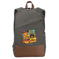 Dreamworks Puss In Boots The Last Wish Logo Panels Cotton Canvas Backpack