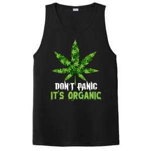 Don't Panic It's Organic Medical Marijuana PosiCharge Competitor Tank