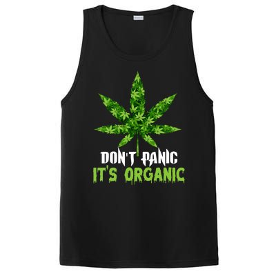 Don't Panic It's Organic Medical Marijuana PosiCharge Competitor Tank