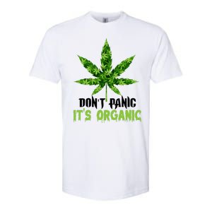 Don't Panic It's Organic Medical Marijuana Softstyle CVC T-Shirt