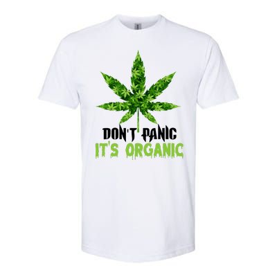 Don't Panic It's Organic Medical Marijuana Softstyle CVC T-Shirt