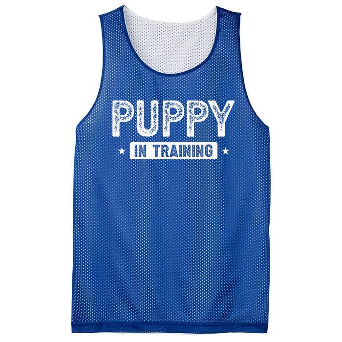 Dog Puppy In Training Mesh Reversible Basketball Jersey Tank