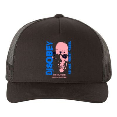 Disobey Politically Incorrect Resist The Great Reset Yupoong Adult 5-Panel Trucker Hat