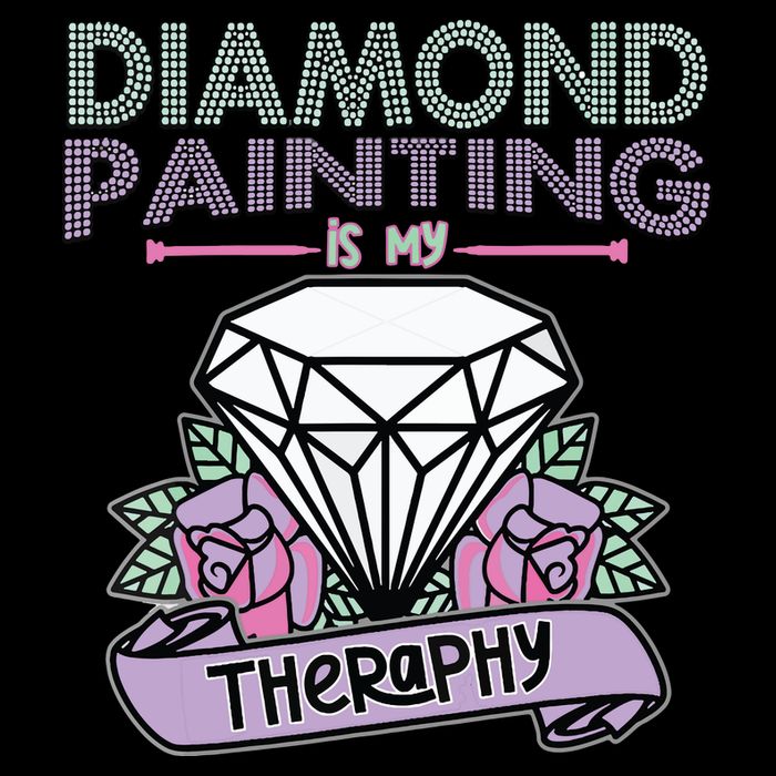 Diamond Painting Is My Therapy Diamond Painting Gifts Bucket Hat