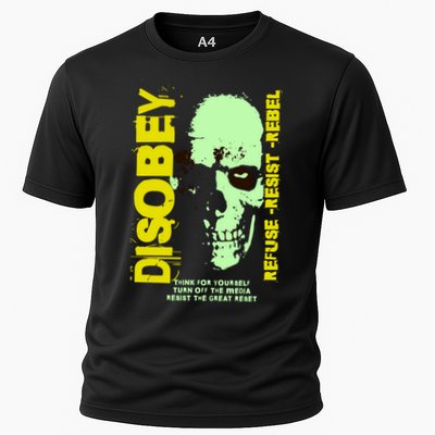Disobey Politically Incorrect Resist The Great Reset Performance Shirt