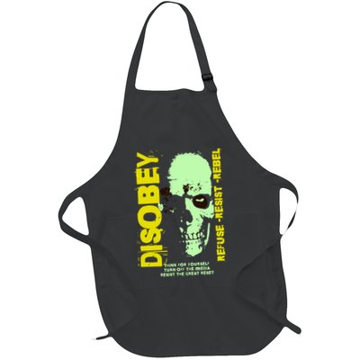 Disobey Politically Incorrect Resist The Great Reset Apron