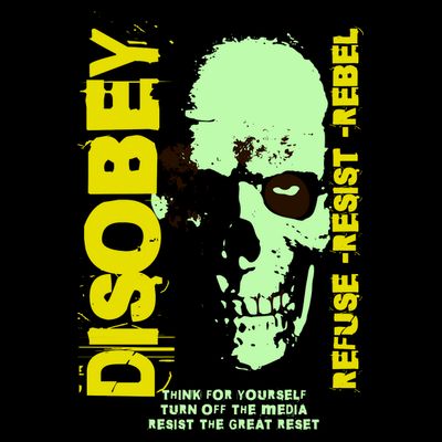 Disobey Politically Incorrect Resist The Great Reset T-Shirt
