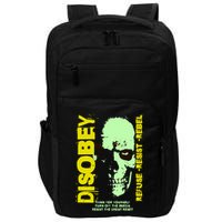 Disobey Politically Incorrect Resist The Great Reset Impact Tech Backpack