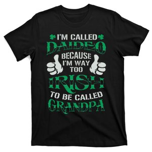 Daideo Proud Irish Grandpa Saint Patrick's Day T-Shirt