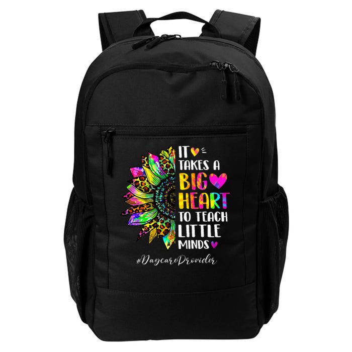 Daycare Provider It Takes A Big Heart To Shape Little Minds Daily Commute Backpack