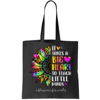 Daycare Provider It Takes A Big Heart To Shape Little Minds Tote Bag