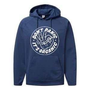 DonT Panic  ItS Organic Performance Fleece Hoodie