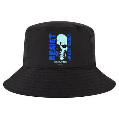 Disobey Politically Incorrect Resist The Great Reset Cool Comfort Performance Bucket Hat