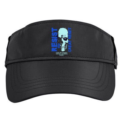 Disobey Politically Incorrect Resist The Great Reset Adult Drive Performance Visor