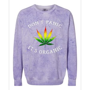 DonT Panic ItS Organic Colorblast Crewneck Sweatshirt