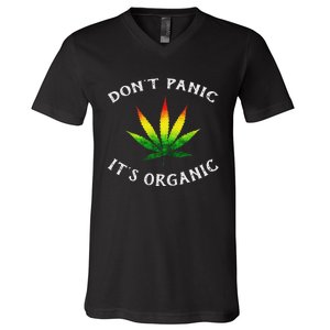 DonT Panic ItS Organic V-Neck T-Shirt