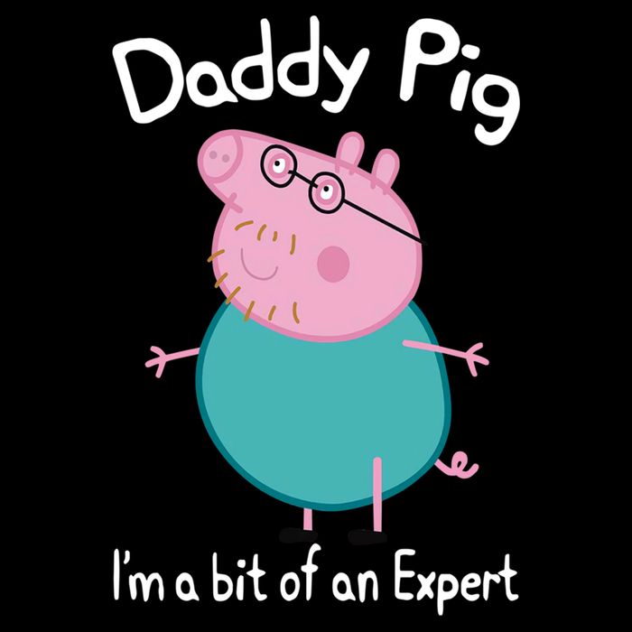 Daddy Pig I&X27;M An Expert Funny And Cute Character Mug