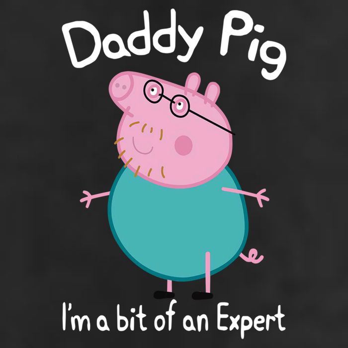 Daddy Pig I&X27;M An Expert Funny And Cute Character Hat