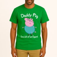 Daddy Pig I&X27;M An Expert Funny And Cute Character Tall T-Shirt