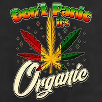 Dont Panic Its Organic Weed Marijuana Adult Drive Performance Visor