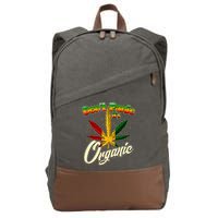 Dont Panic Its Organic Weed Marijuana Cotton Canvas Backpack