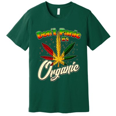 Dont Panic Its Organic Weed Marijuana Premium T-Shirt