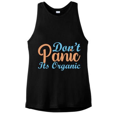 Dont Panic Its Organic Ladies PosiCharge Tri-Blend Wicking Tank
