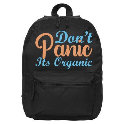 Dont Panic Its Organic 16 in Basic Backpack