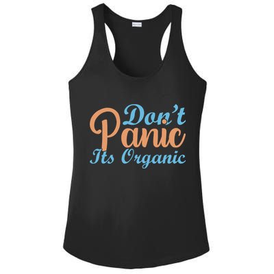 Dont Panic Its Organic Ladies PosiCharge Competitor Racerback Tank