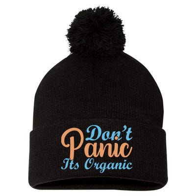 Dont Panic Its Organic Pom Pom 12in Knit Beanie