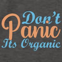 Dont Panic Its Organic Vector Backpack