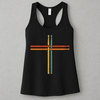 Drumming Percussion Jesus Christian Drummer Drum Stick Womens Tank Top