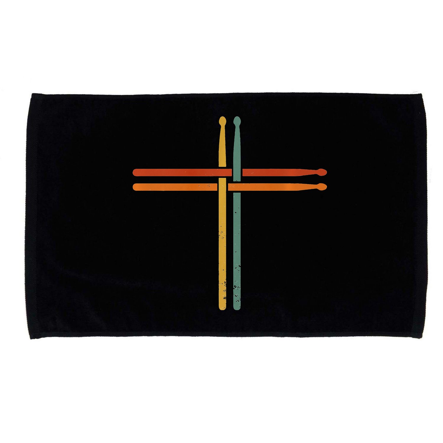 Drumming Percussion Jesus Christian Drummer Drum Stick Microfiber Hand Towel