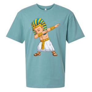 Dabbing Pharaoh King Pharaoh Tutankhamun King Tut Pharaoh Sueded Cloud Jersey T-Shirt