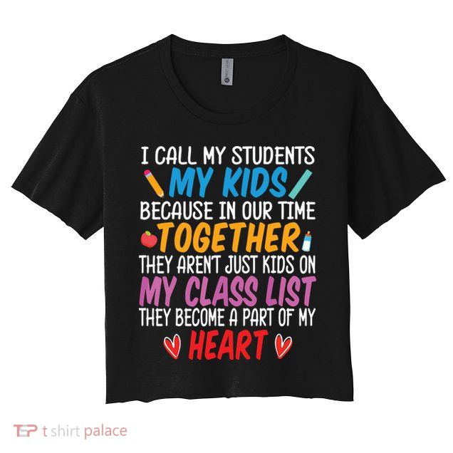 Daycare Provider Kindergarden Child Care Childcare Teacher Crop Top