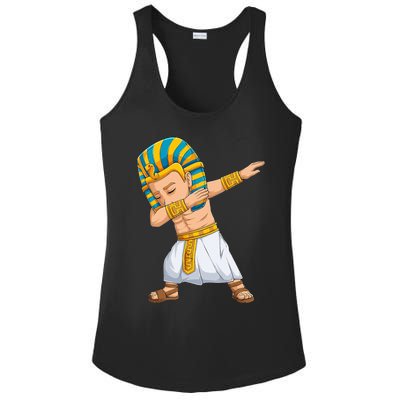 Dabbing Pharaoh King Pharaoh Tutankhamun King Ladies PosiCharge Competitor Racerback Tank